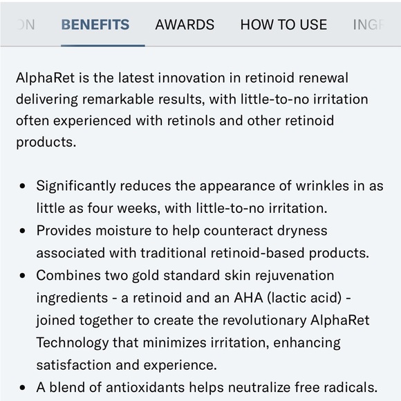 Skin Better Intensive AlphaRet Overnight Cream - Picture 4 of 5